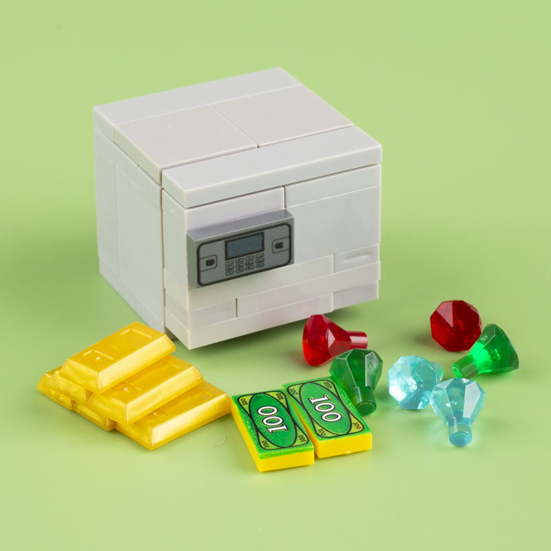 MOC City Strongbox ตู้เซฟบล็อก - Lego Set Creator บทวิจารณ์และราคา