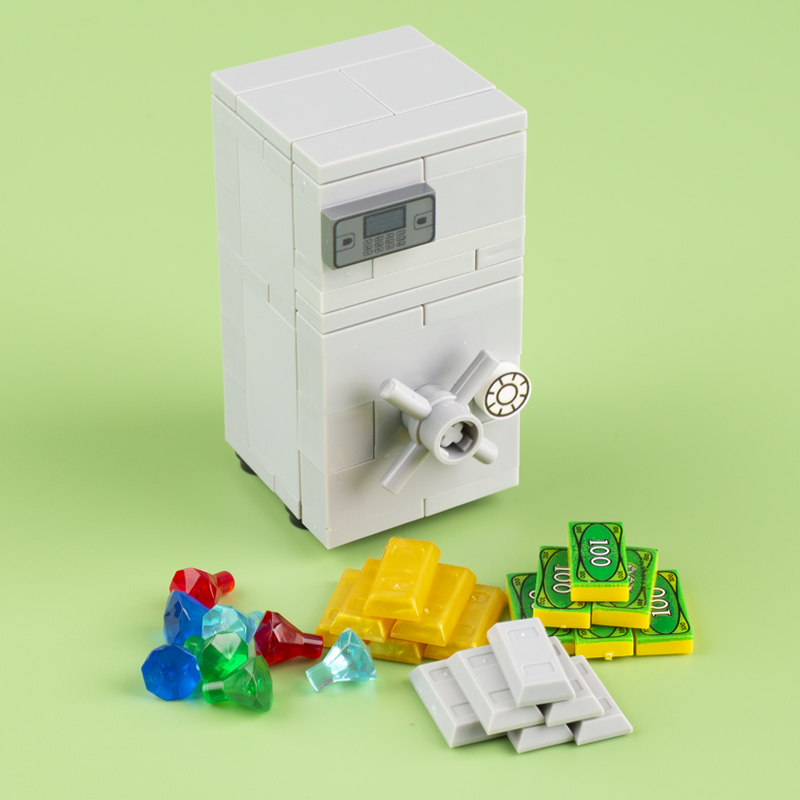 MOC City Strongbox ตู้เซฟบล็อก - Lego Set Creator บทวิจารณ์และราคา